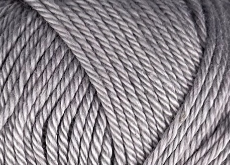 L’eccellenza – 100 % merzerisierte Baumwolle 125 m/ 50g col. Grau 2003  (10 Knäuel)