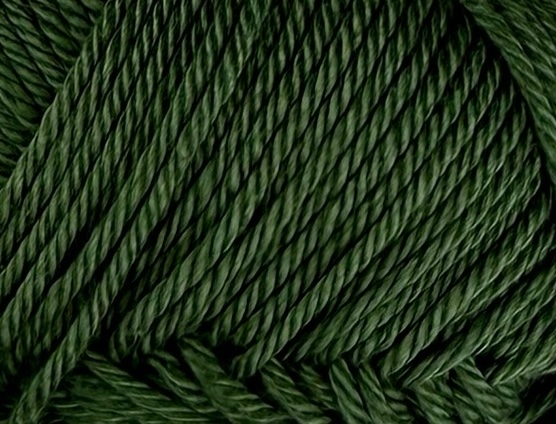 L’eccellenza – 100 % merzerisierte Baumwolle 125 m/ 50g col. Moosgrün 2178  (10 Knäuel)
