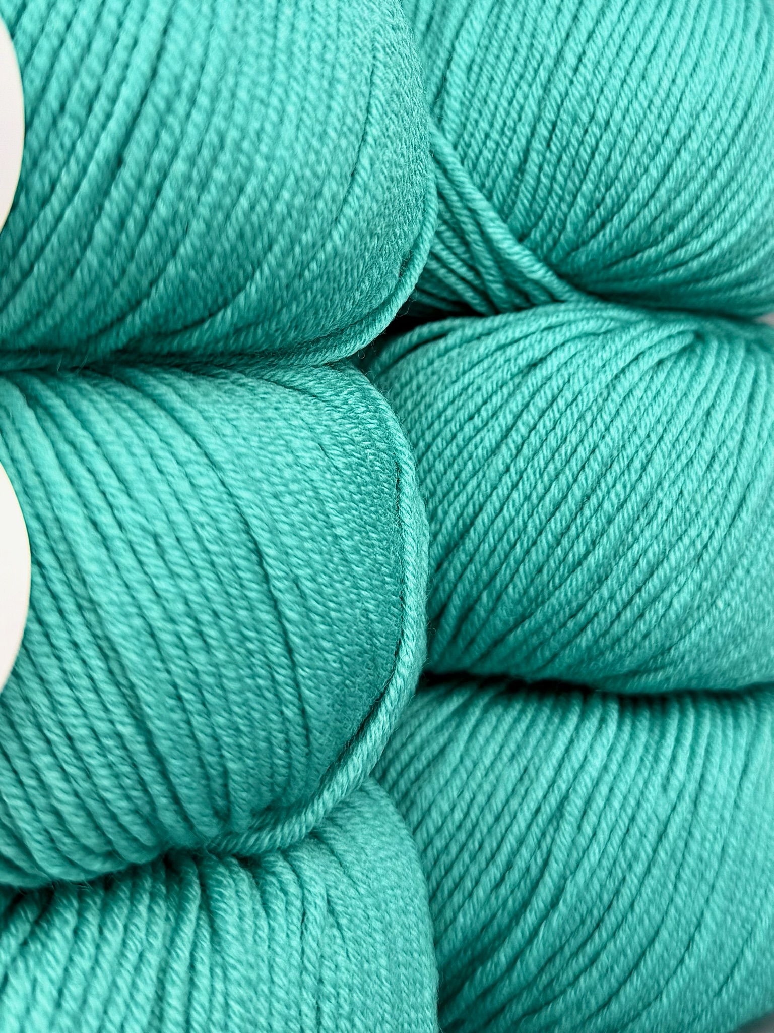 Art. Migliore (10 gomitoli) – 100% lana merino extrafine col. Turchese acqua foto 2