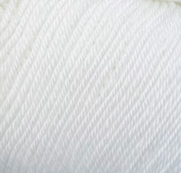 Art. Prezioso (10 Knäueln) – 100 % extrafeine Merinowolle Superwash col. Weiss 115