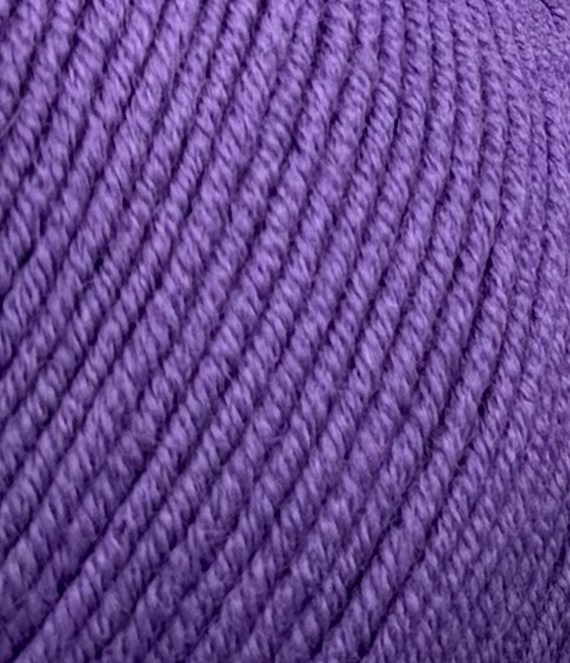 Art. Prezioso (10 Knäueln) – 100 % extrafeine Merinowolle Superwash col. Amethystviolett