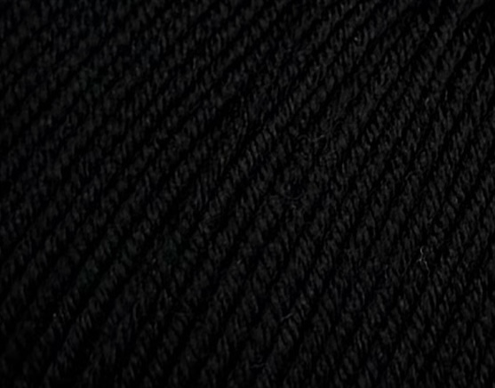 Art. Prezioso (10 Knäueln) – 100 % extrafeine Merinowolle Superwash col. Schwarz