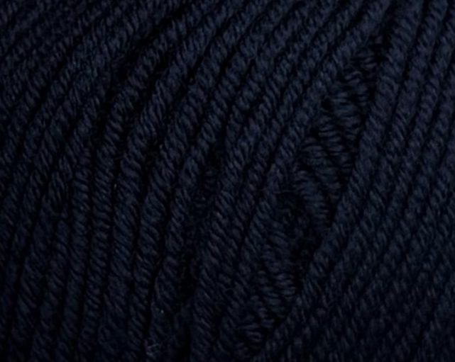 Art. Prezioso (10 Knäueln) – 100 % extrafeine Merinowolle Superwash col. Marineblau