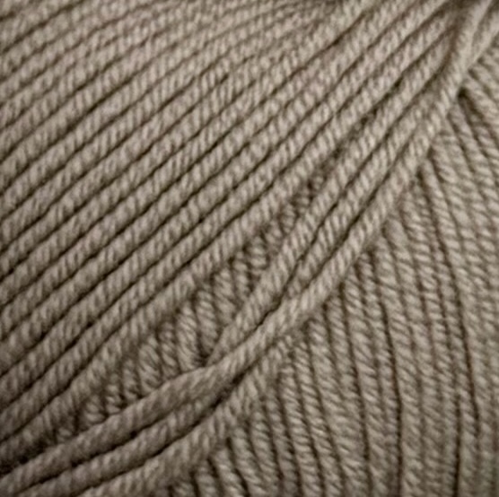 Art. Prezioso (10 Knäueln) – 100 % extrafeine Merinowolle Superwash col. Taupe 251-1