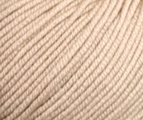 Art. Prezioso (10 Knäueln) – 100 % extrafeine Merinowolle Superwash col. Warmbeige 15-5