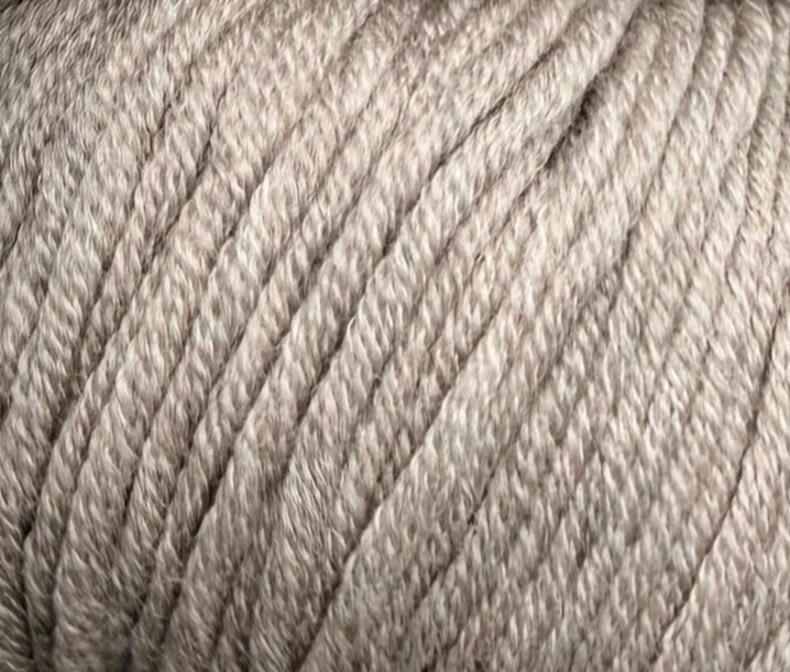 Art. Migliore (10 gomitoli) – 100% lana merino extrafine 90 m / 50 g col. Beige Mélange