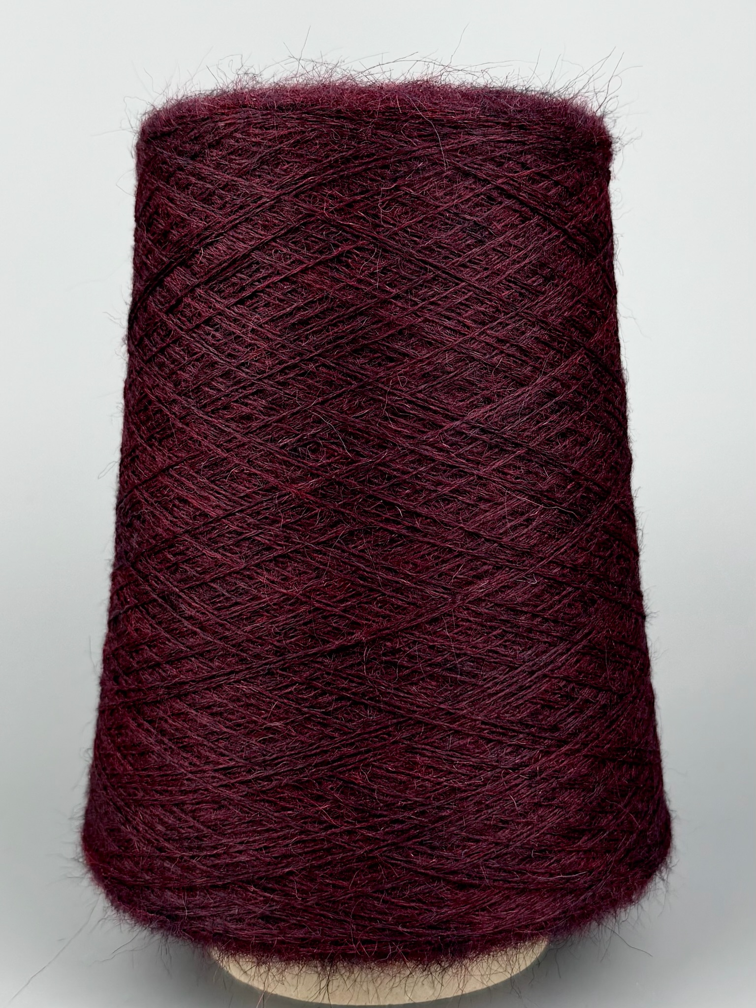 Polipeli Spa Art. Tibet 2/18 – Baby Alpaka, Mohair & Merino col. Bordeaux Mélange 000543 foto 2