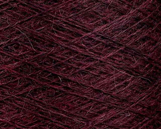 Polipeli Spa Art. Tibet 2/18 – Baby Alpaka, Mohair & Merino col. Bordeaux Mélange 000543