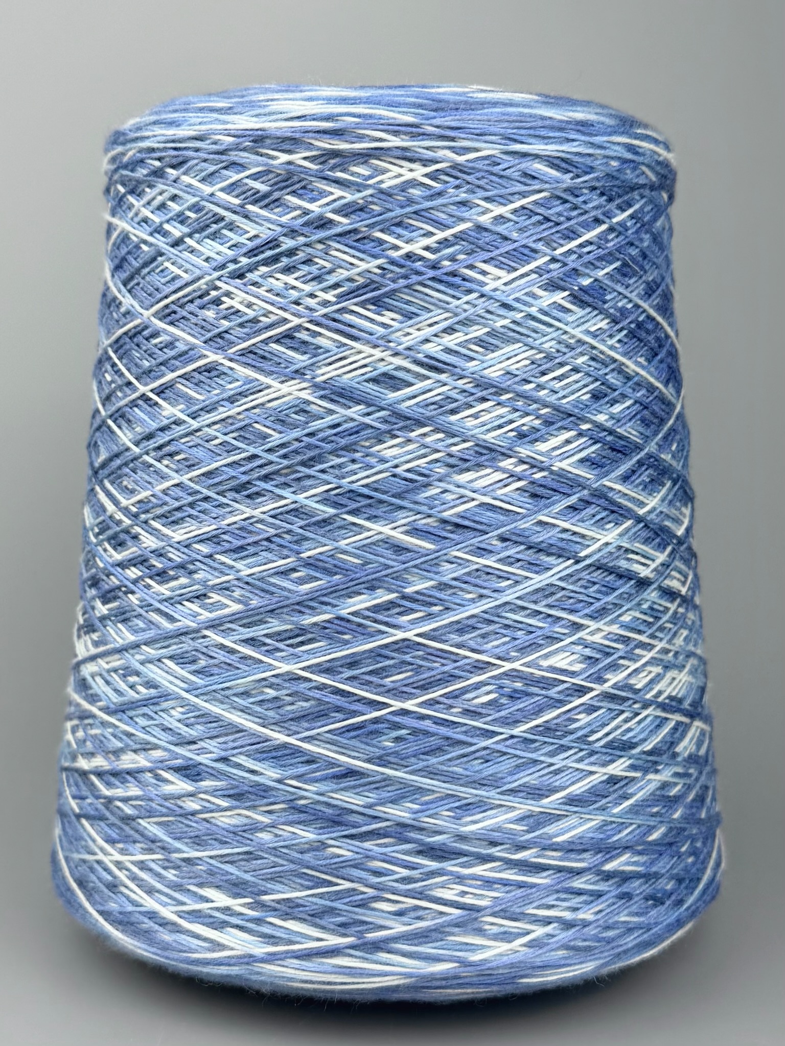 Zimpfer Wolle Art. Mimi Multicolor 500 m / 100 g – Garn aus Bambus und Seide col. Denim foto 2