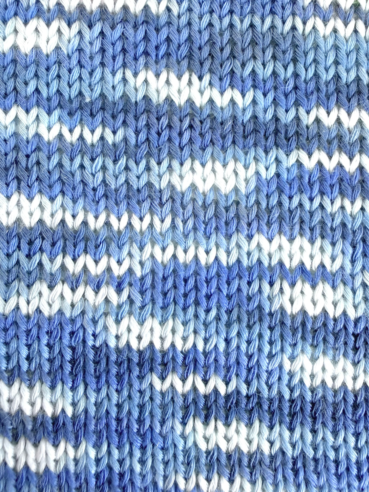 Zimpfer Wolle Art. Mimi Multicolor 500 m / 100 g – Garn aus Bambus und Seide col. Denim foto 3