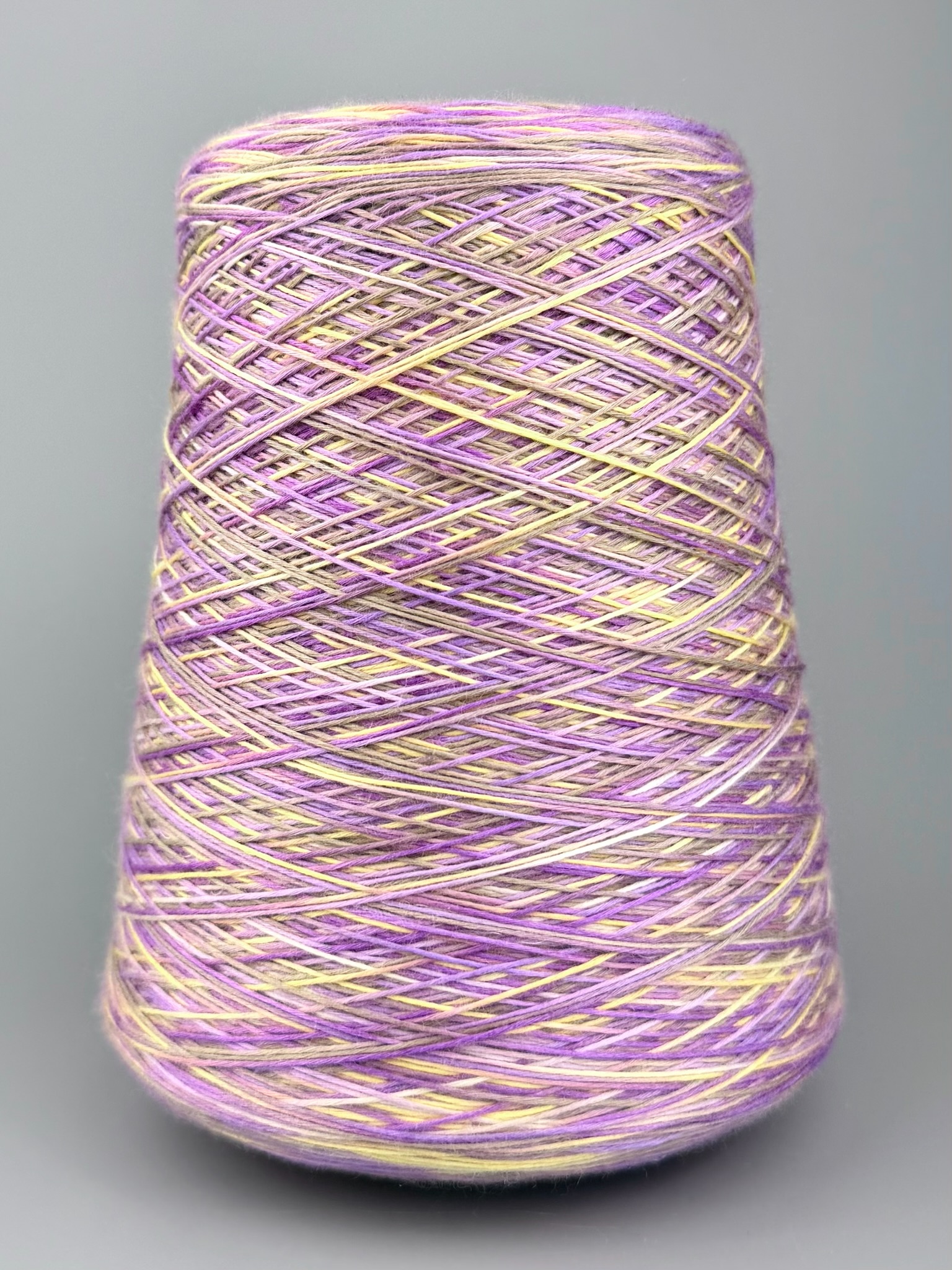Zimpfer Wolle Art. Mimi Multicolor 500 m / 100 g – Garn aus Bambus und Seide col. Lilla foto 2
