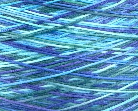 Zimpfer Wolle Art. Mimi Multicolor 500 m / 100 g – Garn aus Bambus und Seide col. Mediterran