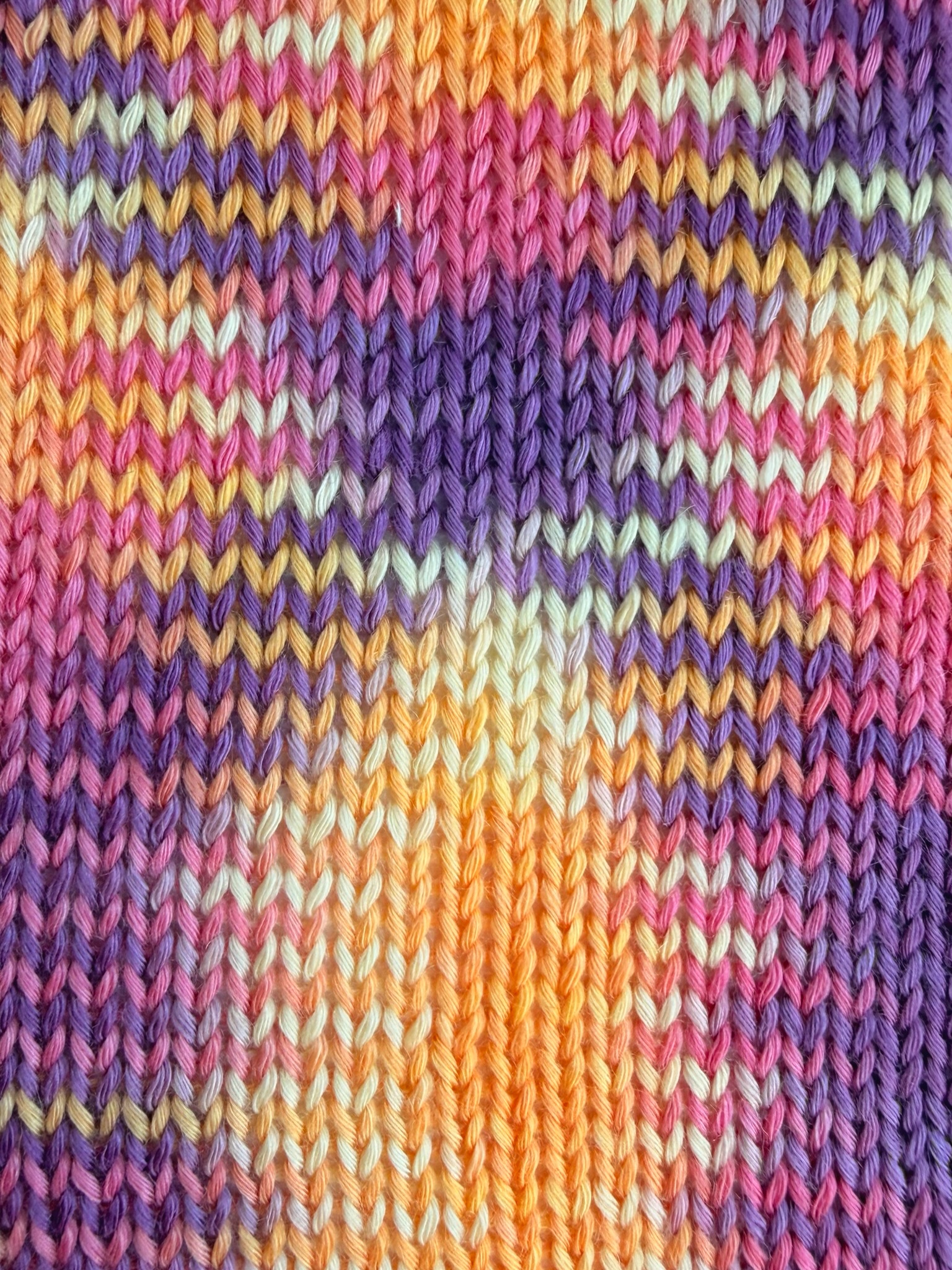 Zimpfer Wolle Art. Mimi Multicolor 500 m / 100 g – Garn aus Bambus und Seide col. Sonnenuntergang foto 3