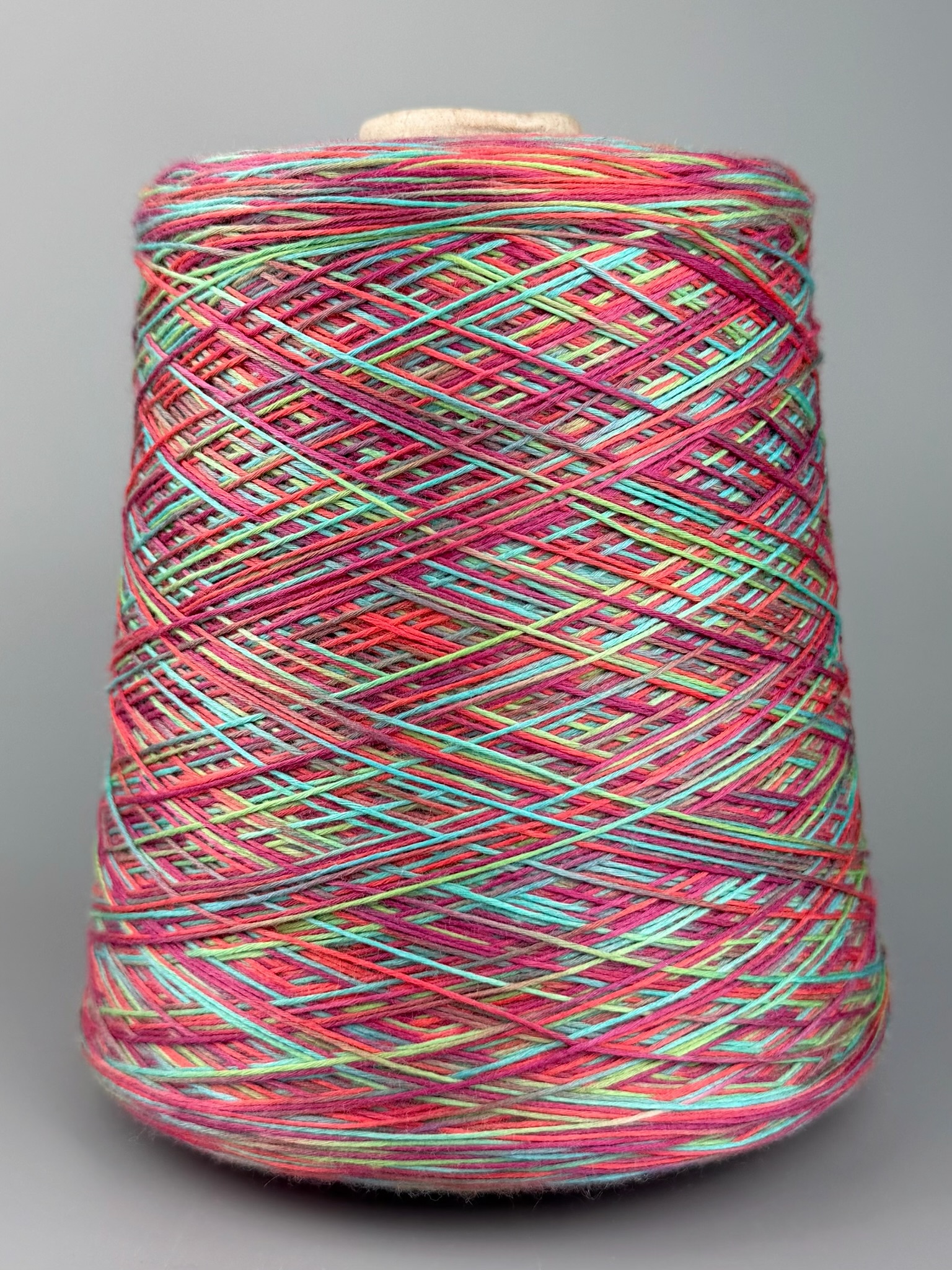 Zimpfer Wolle Art. Mimi Multicolor 500 m / 100 g – Garn aus Bambus und Seide col. Tulipano foto 2