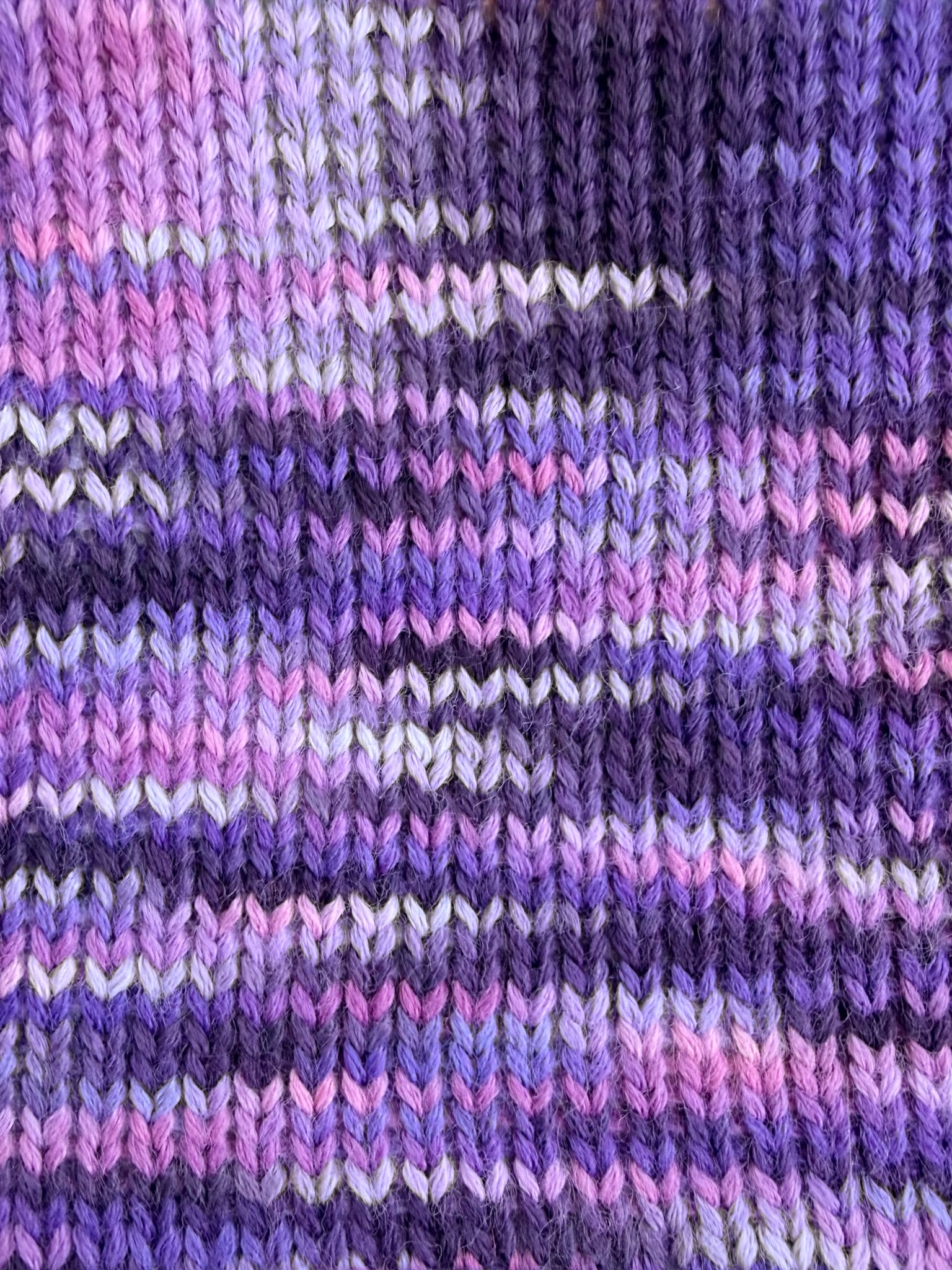 Zimpfer Wolle Art. Mimi Multicolor 500 m / 100 g – Garn aus Bambus und Seide col. Viola foto 3