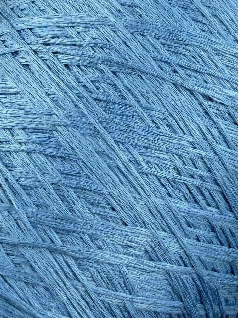 Art. Perla Celeste 600 m / 100 g – Garn aus Seide und Makò-Baumwolle col. Perlblau