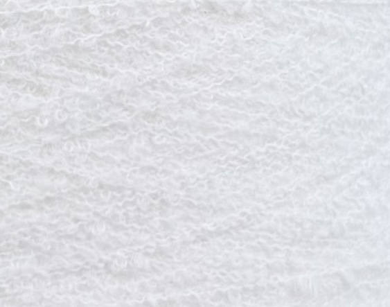 Emilcotoni S.p.A. Cashbouclé Nm 16.200 – Filato in cotone e cashmere col. Bianco puro