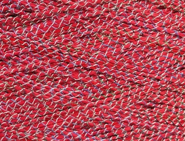 Hasegawa Kiwami Scuba Nm 1/5.2 – Filato fantasia in cotone, seta e poliammide col. Rosso lampone multicolore