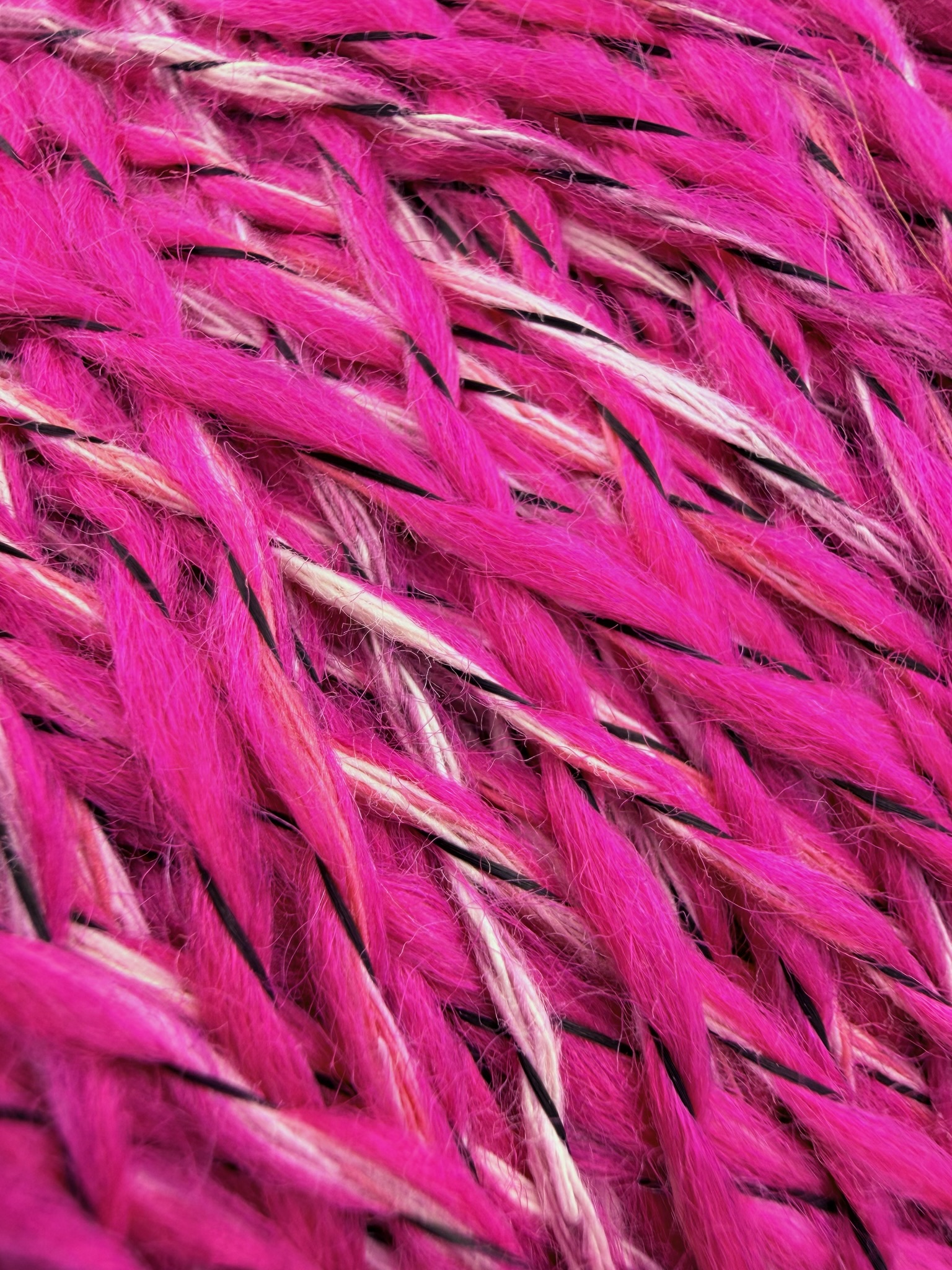 Millefili Art. Youresocot NM 2700 – Effektgarn aus Baumwolle Viskose und Wolle col. Fuchsia foto 3