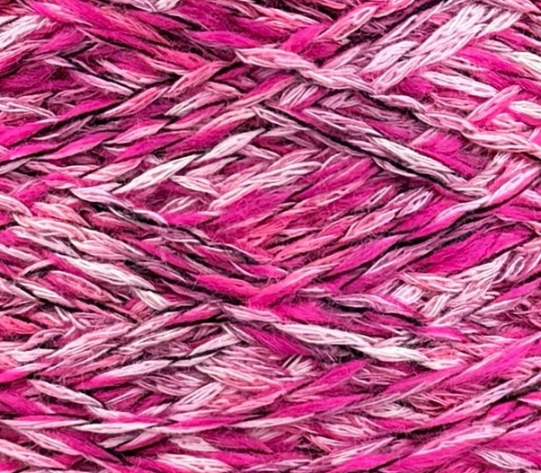 Millefili Youresocot NM 2700 – Effektgarn aus Baumwolle Viskose und Wolle col. Lebendiges Mélange 809