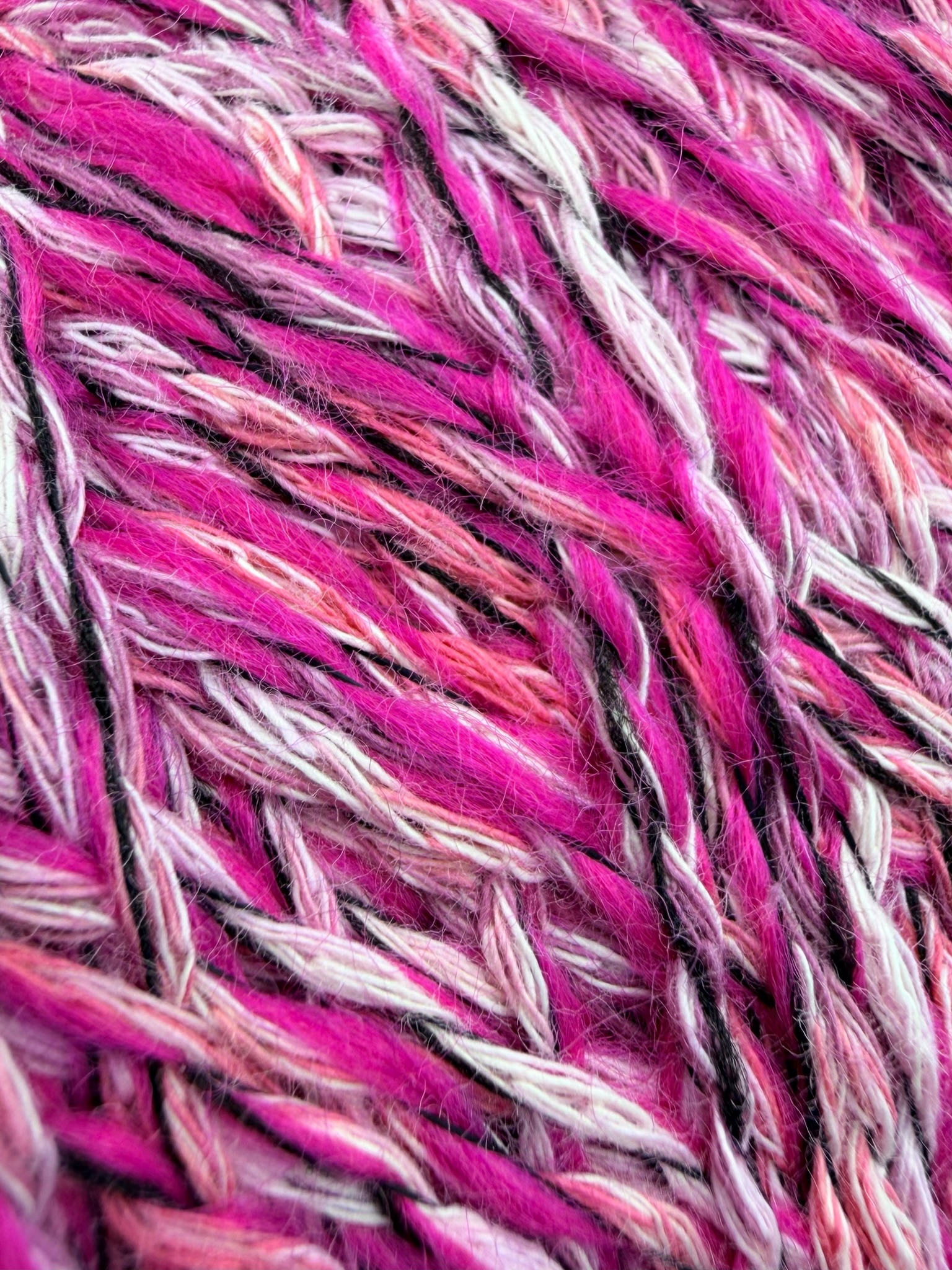 Millefili Youresocot NM 2700 – Effektgarn aus Baumwolle Viskose und Wolle col. Lebendiges Mélange 809 foto 3