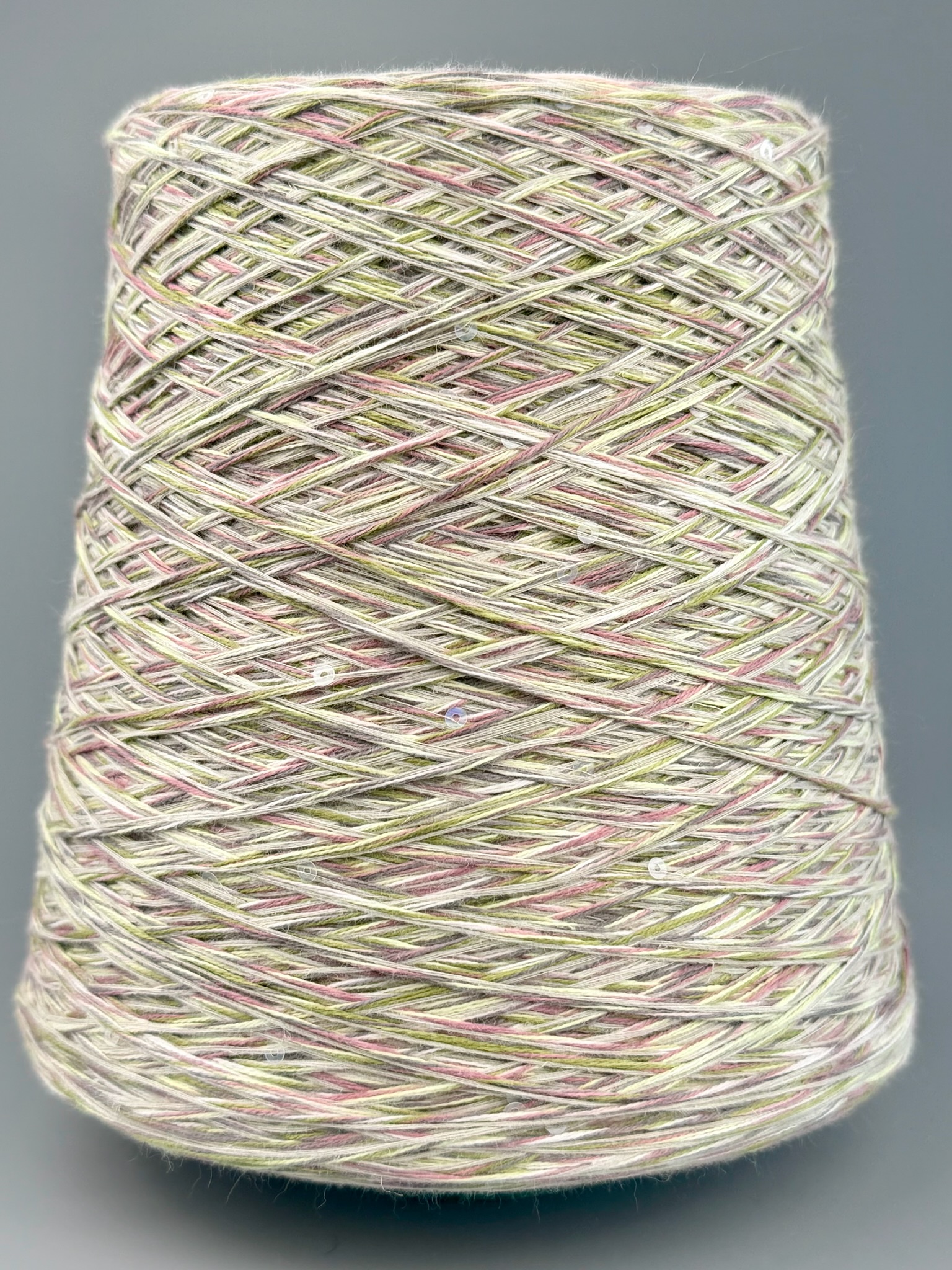 Zimpfer Wolle Art. Primavera 245 m / 100 g – Mélange-Garn aus Baumwolle und Leinen mit Pailletten foto 2