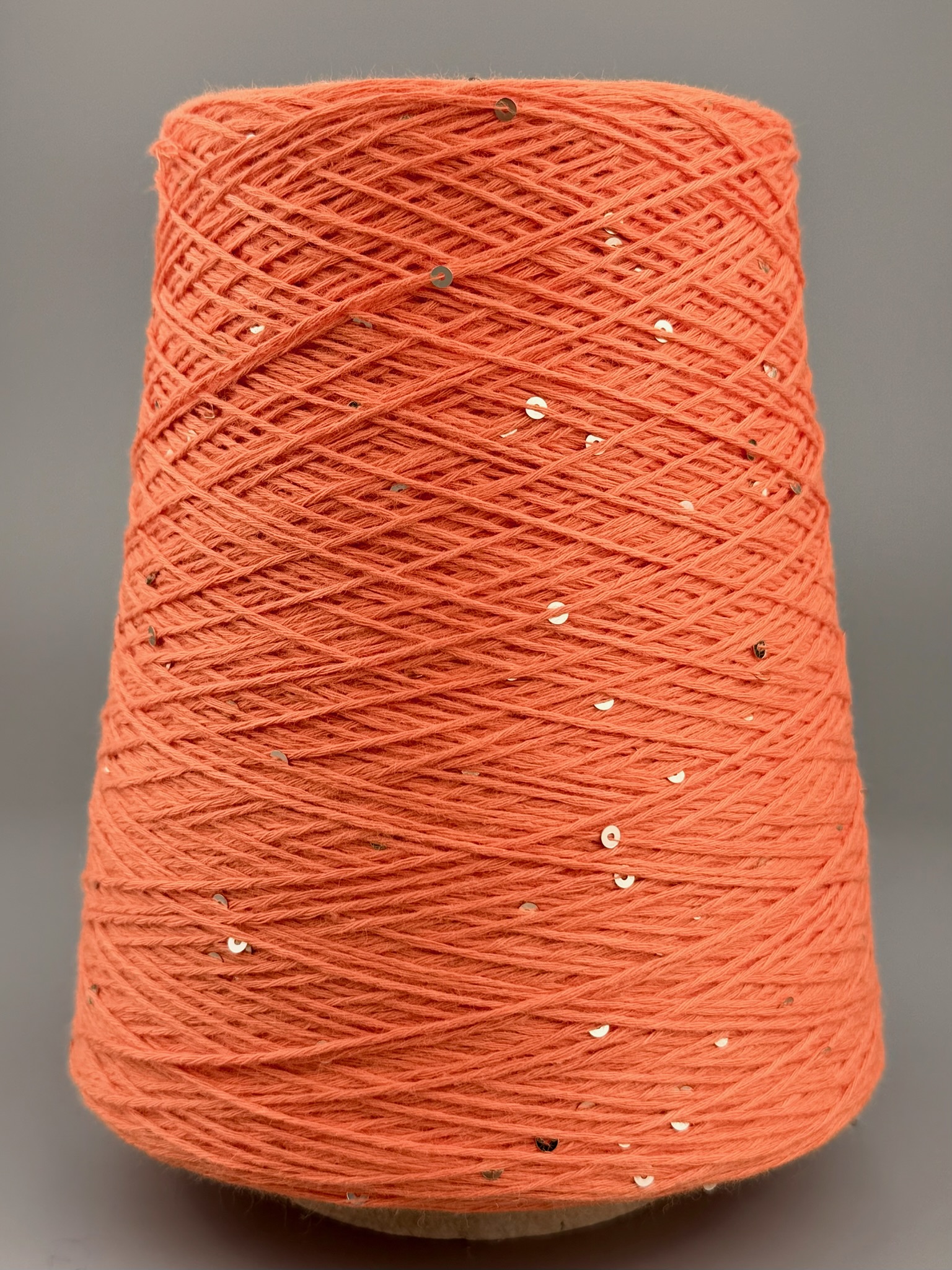 Primavera (Paillettes) 420m/100 g – 100% Coton Pima col. Orange 020 photo 2