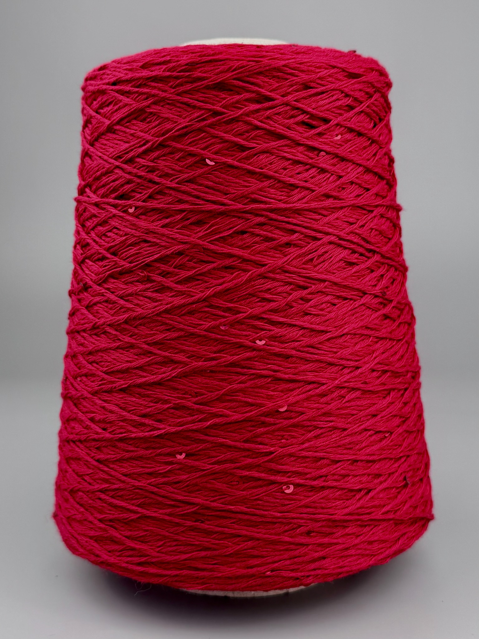 Primavera (Paillettes) 300/100 g – 100% Coton Pima col. Rouge profond photo 2