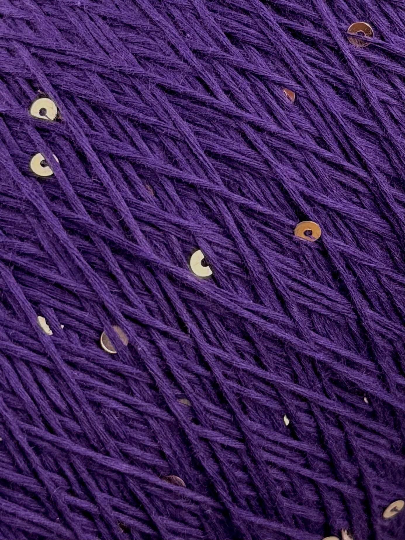 Primavera (Paillettes) 420m/100g – 100% Cotone Pima col. Viola