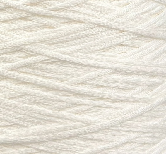 Torcitura di Domaso Art. Bolero – Makò Baumwolle und Seide col. Naturweiss 400 m / 100 g
