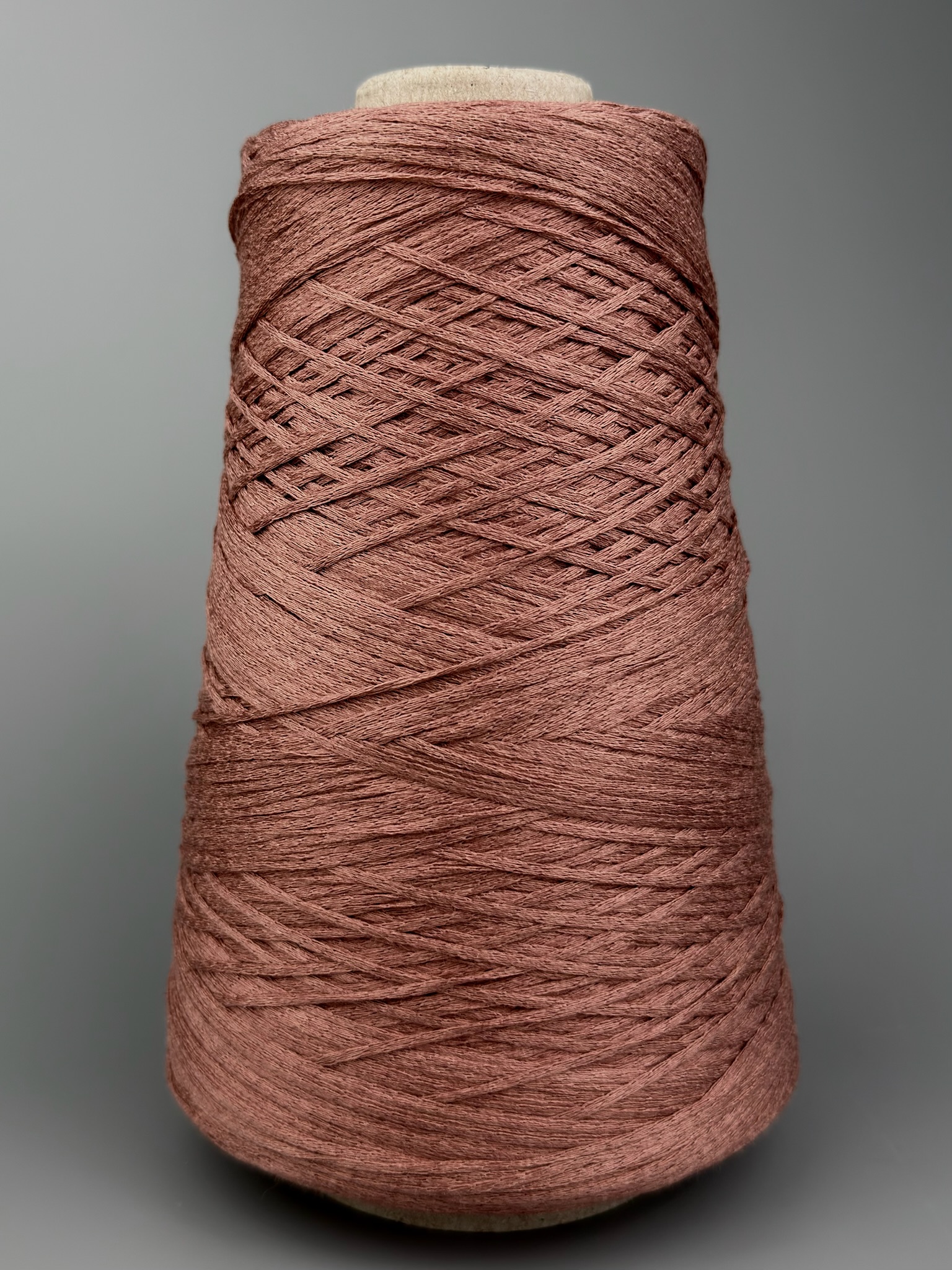 Torcitura di Domaso Bolero – Makò Baumwolle und Seide col. Kakao Hell 600 m / 100 g foto 2