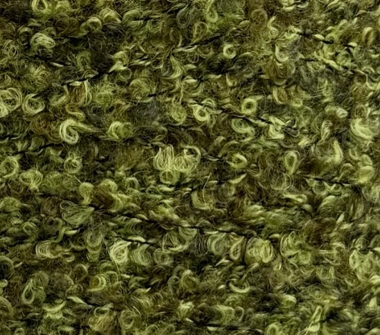Cariaggi Art. VOLUTA (PPKA969) – Bouclé Garn aus Kaschmir und Seide col. 34674 Oliv Mélange
