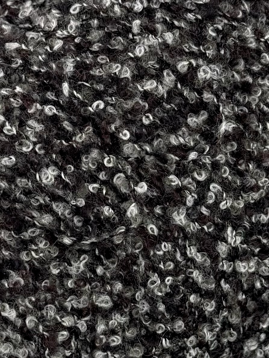 Cariaggi Art. VOLUTA (PPKA969) – Bouclé Garn aus Kaschmir und Seide col. 32932 Anthrazit Mélange