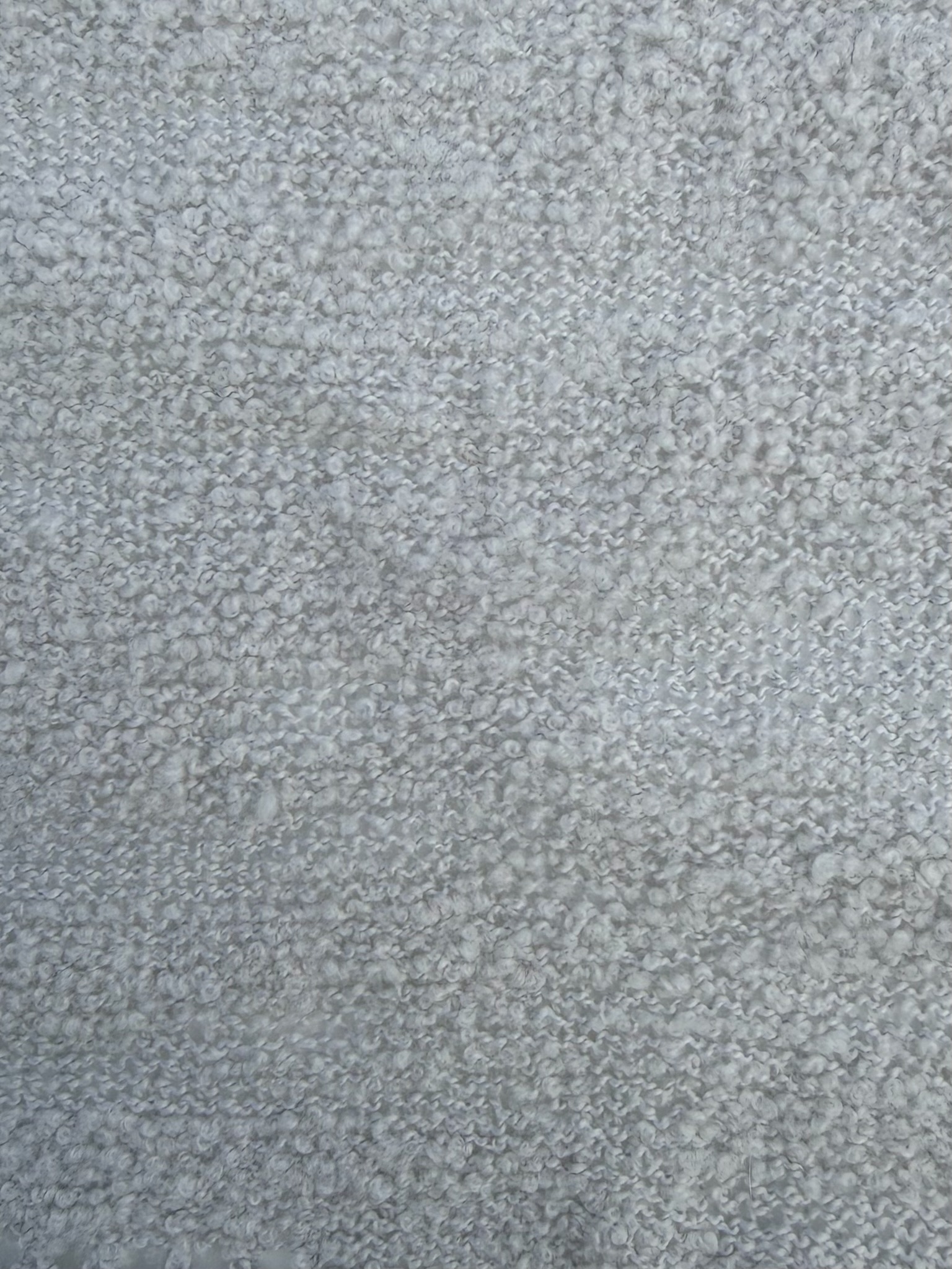 Millefili Art. Zorro 630m/100g – Bouclé-Garn Ultrafine-Wolle col. Hellgrau 35002 foto 3