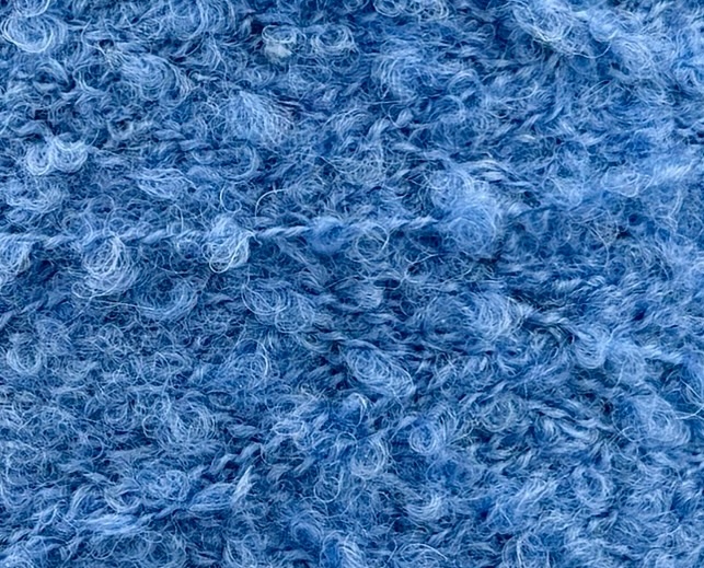 Sesia Nuvolari Bouclé Garn 350m/100g Jeansblau 1765
