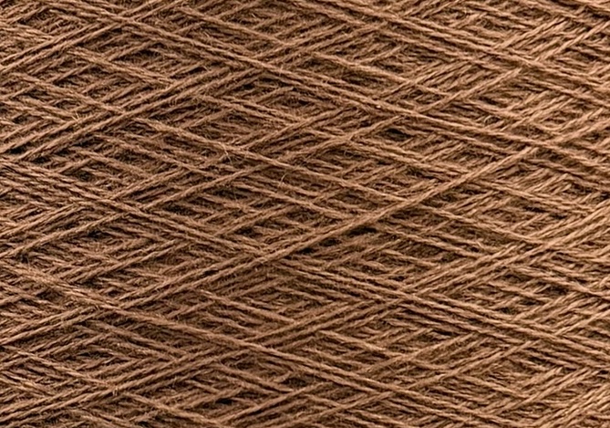 Cariaggi Art. PCKA000 - 100 % Kaschmir Nm 2/28 Tabakton 717305