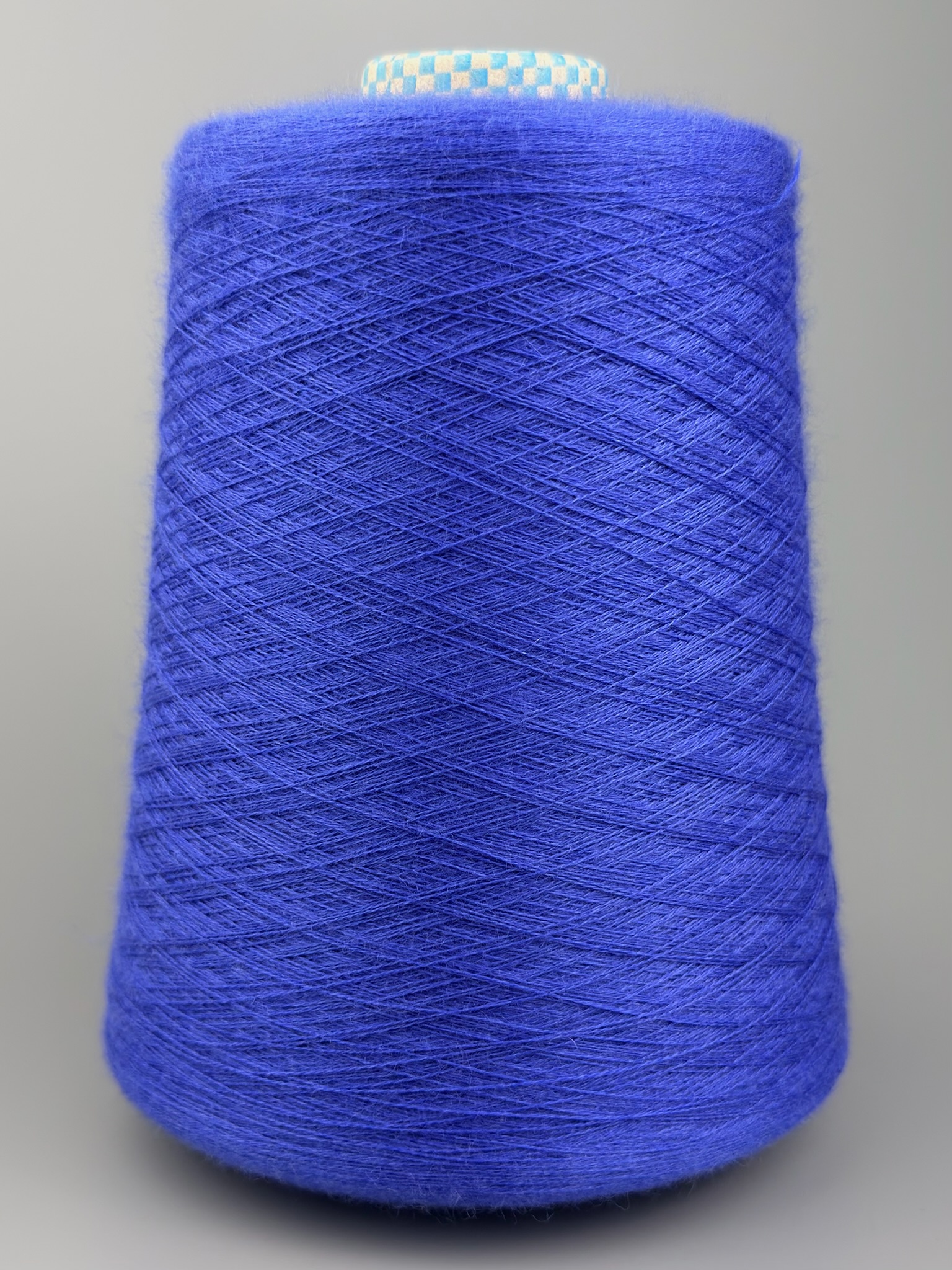 Cariaggi Jaipur Nm. 2/56 – 70% Cachemire 30% Soie col. Bleu bleuet (31588) photo 2