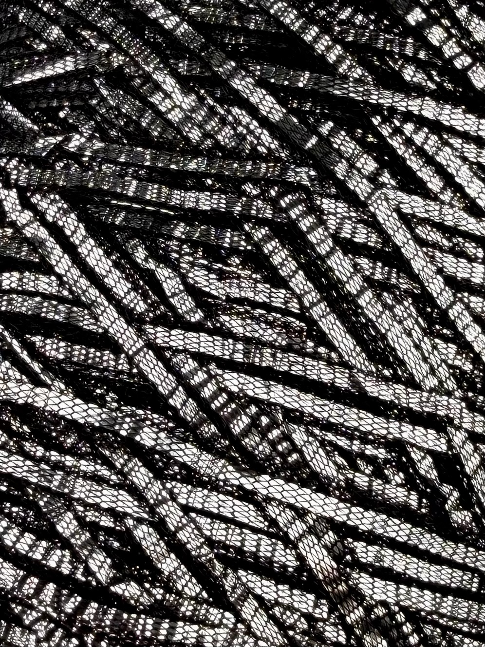 Taiheishoukai TAX2101 Nm 1/4.5 – Effektgarn mit Silberfolie col. Schwarz