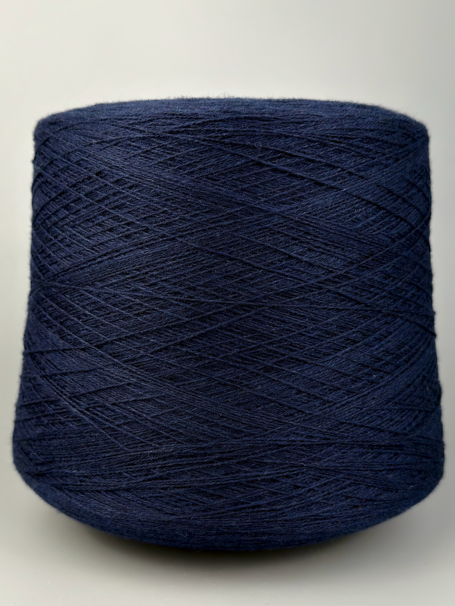 Cariaggi Art. Marte PCKA570 Nm 2/28 – Fil mérinos soie cachemire col. Bleu marine 21034 photo 2