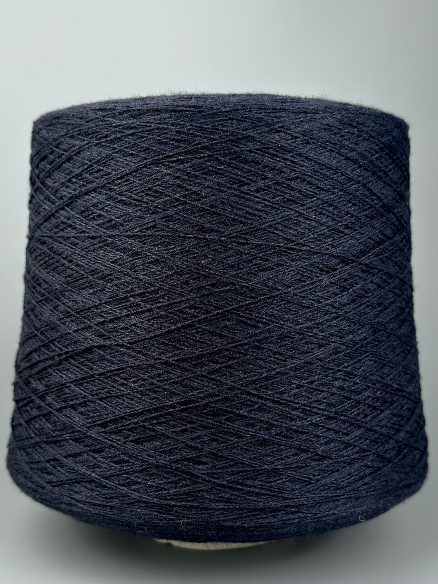 Cariaggi Art. Marte PCKA70 Nm 2/28 – Fil mérinos soie cachemire col. Bleu nuit 719085 photo 2