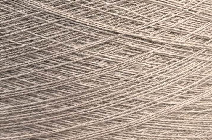 Cariaggi Art. Marte PCKC416 Nm 2/30 – Fil mérinos soie cachemire col. Beige sable mélange
