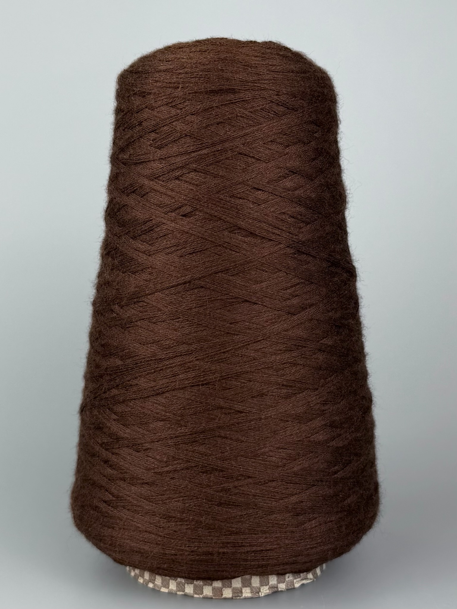 Cariaggi Art. Zefiro E.Y.E. Nm 2/60 × 10 – Filato in merino, seta e cashmere col. Marrone cioccolato foto 2