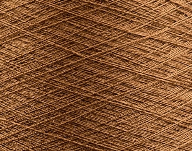 Cariaggi Art. ZEFIRO Nm 2/60 (PPSK046) – 60 % Merinowolle Extrafine, 30 % Seide, 10 % Kaschmir col. Kupfer 33339