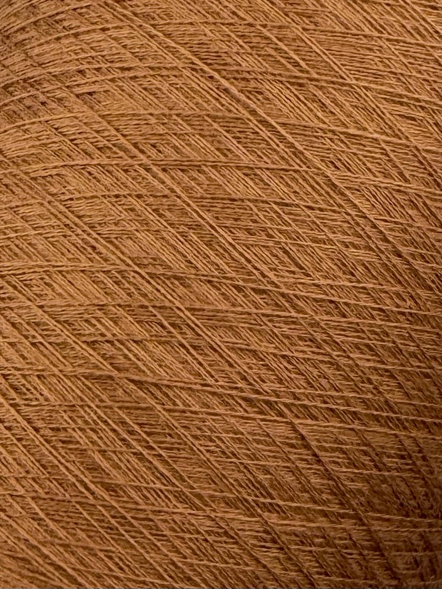 Cariaggi Art. ZEFIRO Nm 2/60 (PPSK046) – 60 % Merinowolle Extrafine, 30 % Seide, 10 % Kaschmir col. Kupfer 33339
