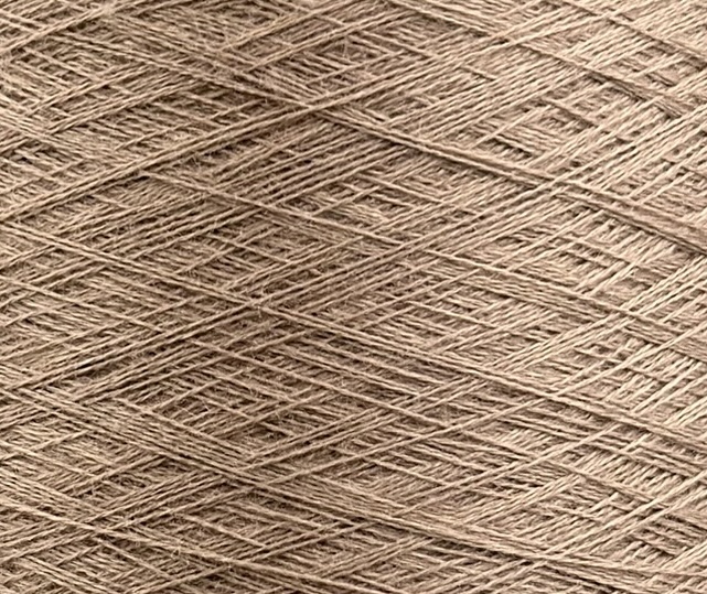 Cariaggi Art. ZEFIRO Nm 2/60 (PPSK046) – 60 % Merinowolle Extrafine, 30 % Seide, 10 % Kaschmir col. Kamelbraun 32278