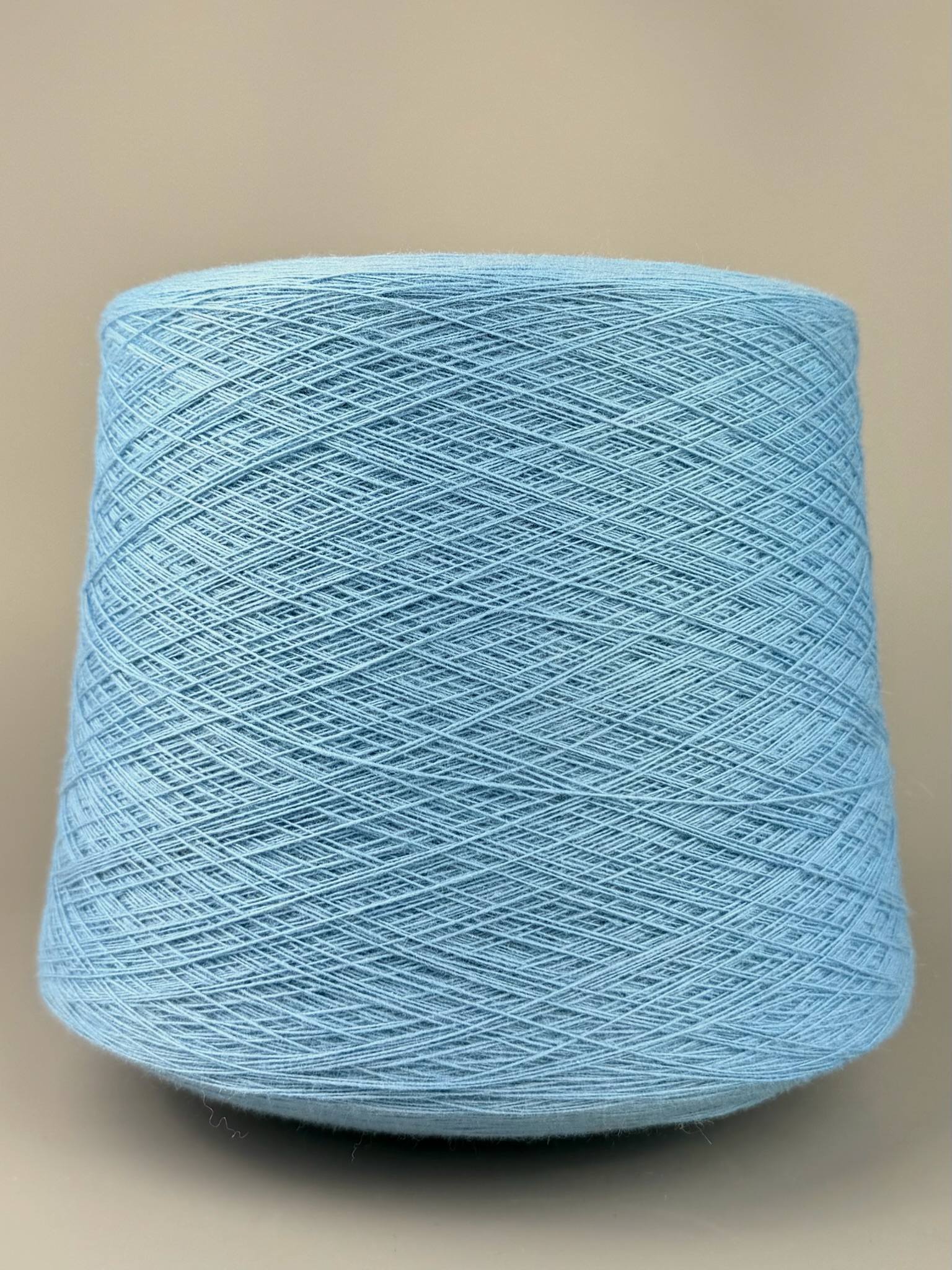 Lanecardate Art. Canberra Nm 1/15.5 – Kardiertes Garn aus Merinowolle col. 40102 Azurblau foto 2