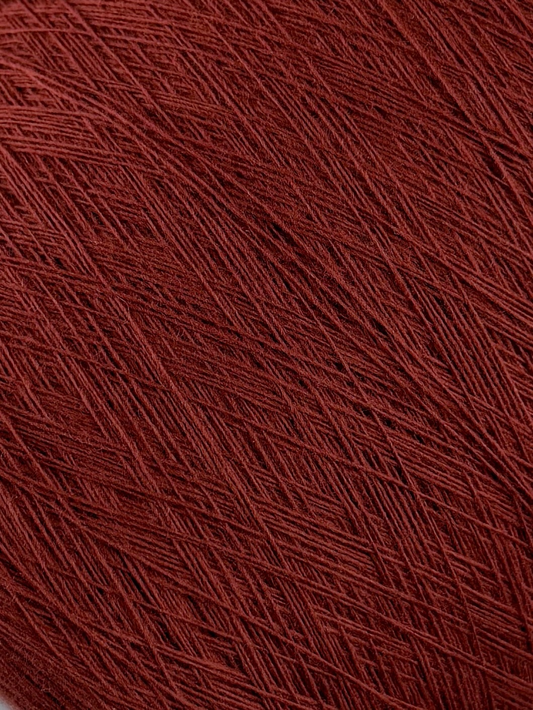 Lanecardate Art. Canberra Nm 1/15.5 – Kardiertes Garn aus Merinowolle col. 1362 Ziegelrot