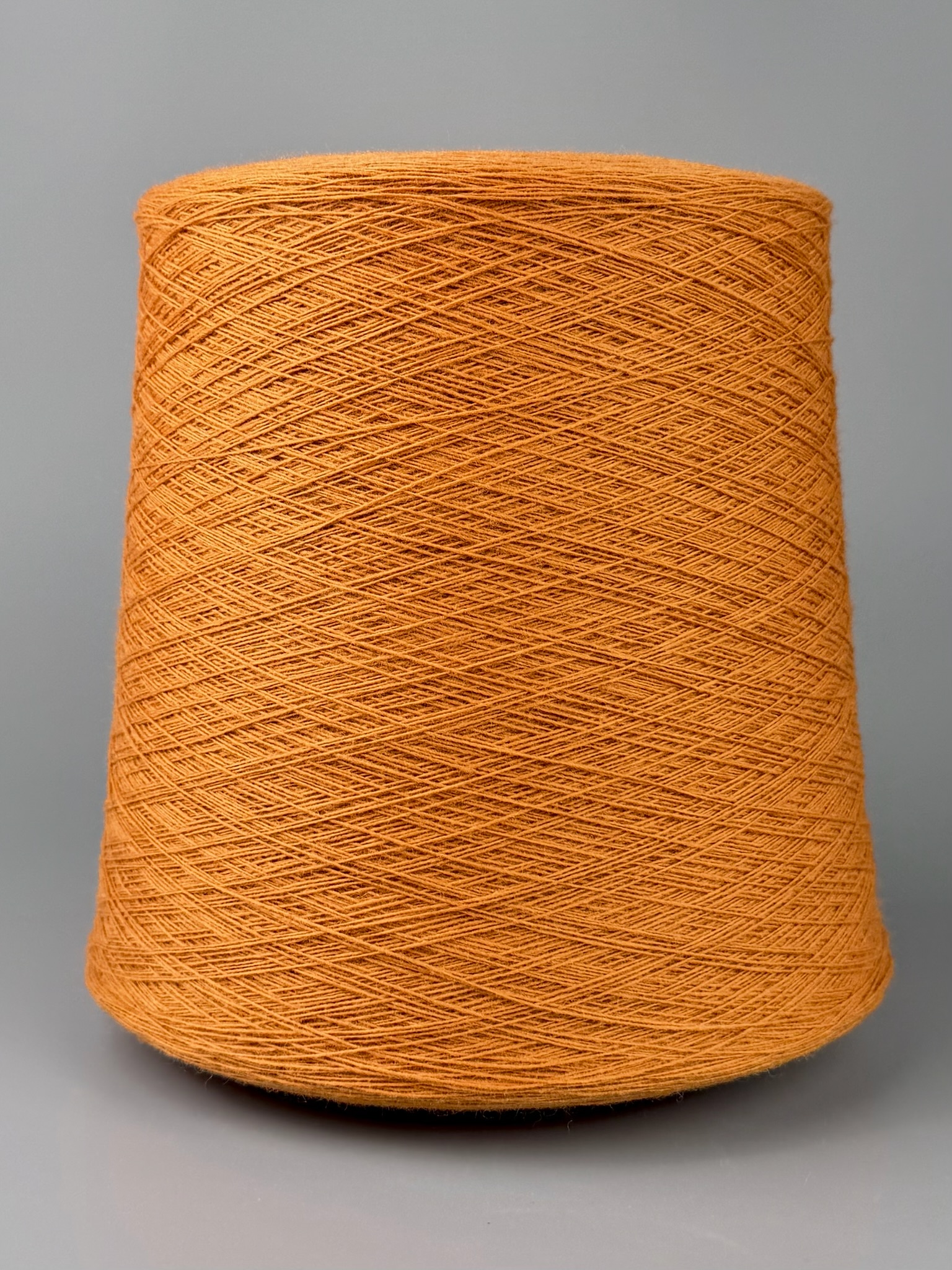 Lanecardate Art. Canberra Nm 1/15.1 – Kardiertes Garn aus Merinowolle col. 40049 Leder foto 2