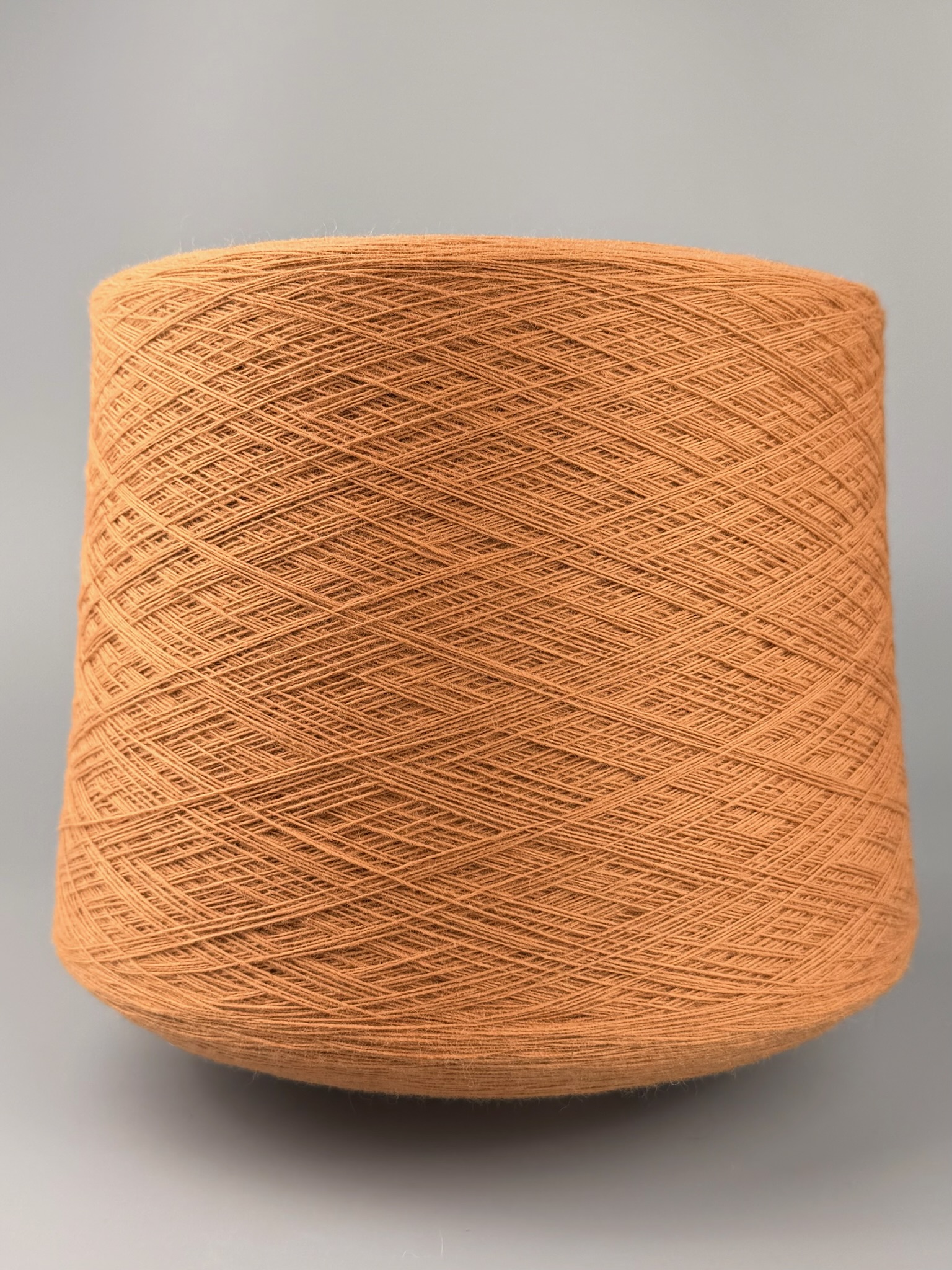 Lanecardate Art. Canberra Nm 1/15.5 – Kardiertes Garn aus Merinowolle col. 40089 Karamell foto 2