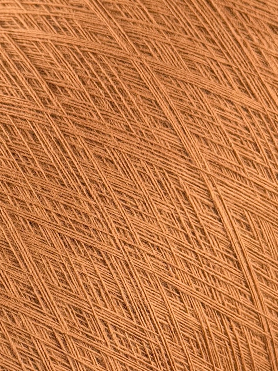 Lanecardate Art. Canberra Nm 1/15.5 – Kardiertes Garn aus Merinowolle col. 40089 Karamell